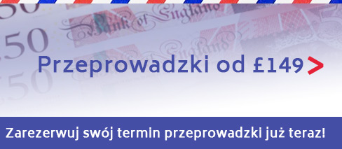 Przeprowadzki od £149